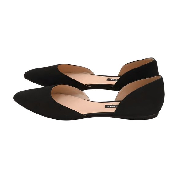 Nine West Womens Starship Ballet Flat, Black, Size 8.5 - Picture 4 of 6